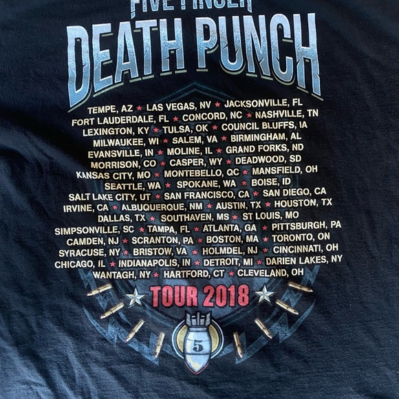 Five Finger Death Punch tshirt - Picture 4 of 5